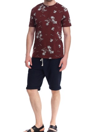 Бордова футболка ANTONY MORATO : фото 3 - Invogue